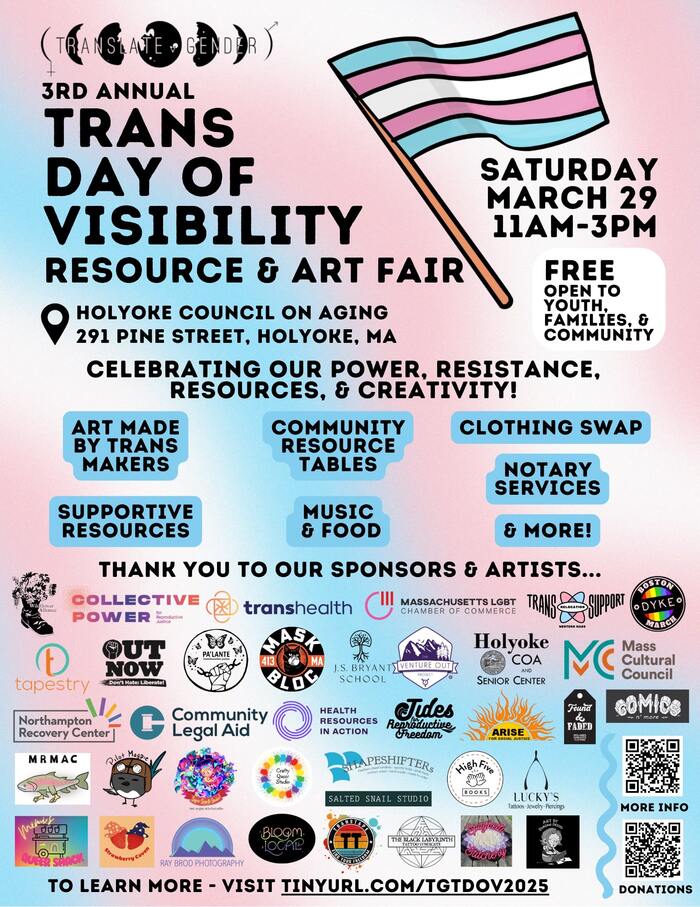 Trans Day of Visibility Holyoke