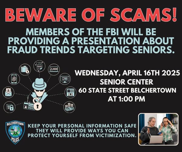 Senior Scam Prevention Belchertown