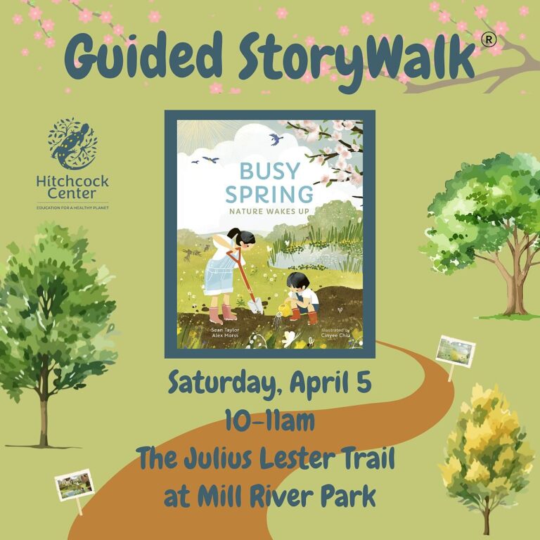 kids StoryWalk in Amherst