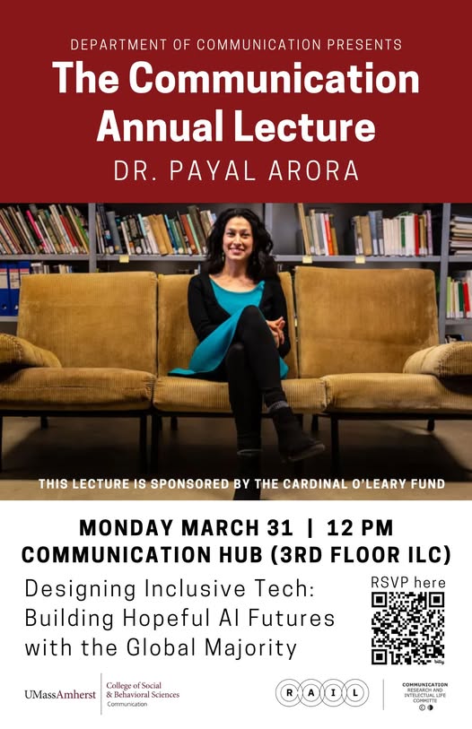 Payal Arora UMass Lecture
