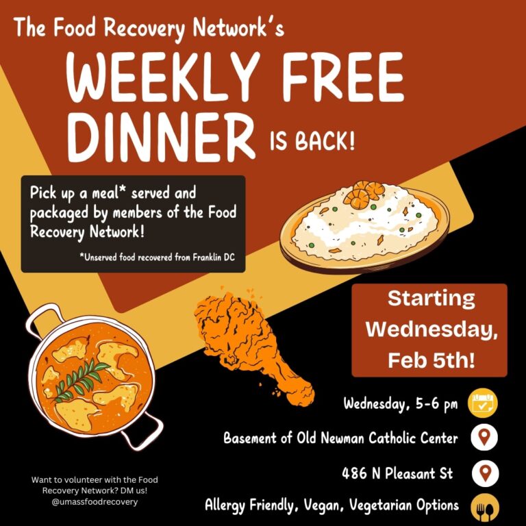 Food Recovery Network Free Dinner