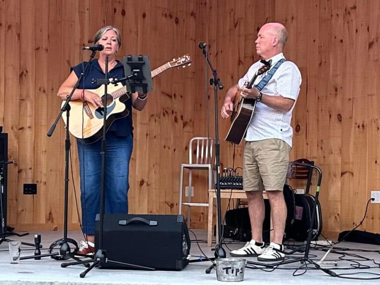 Tom and Corrie in Shutesbury