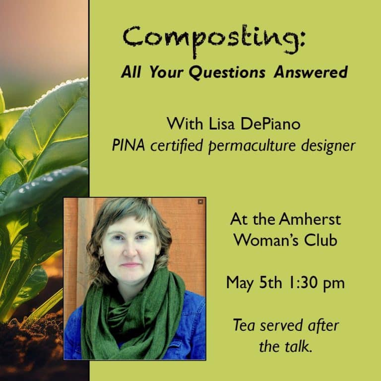 composting workshop in Amherst