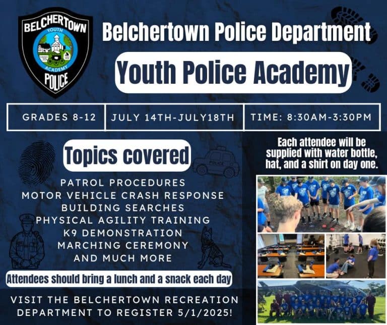 Youth Police Academy in Belchertown