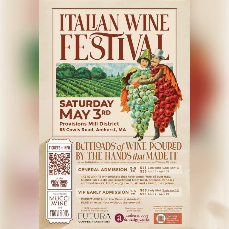 Italian Wine Festival in Amherst