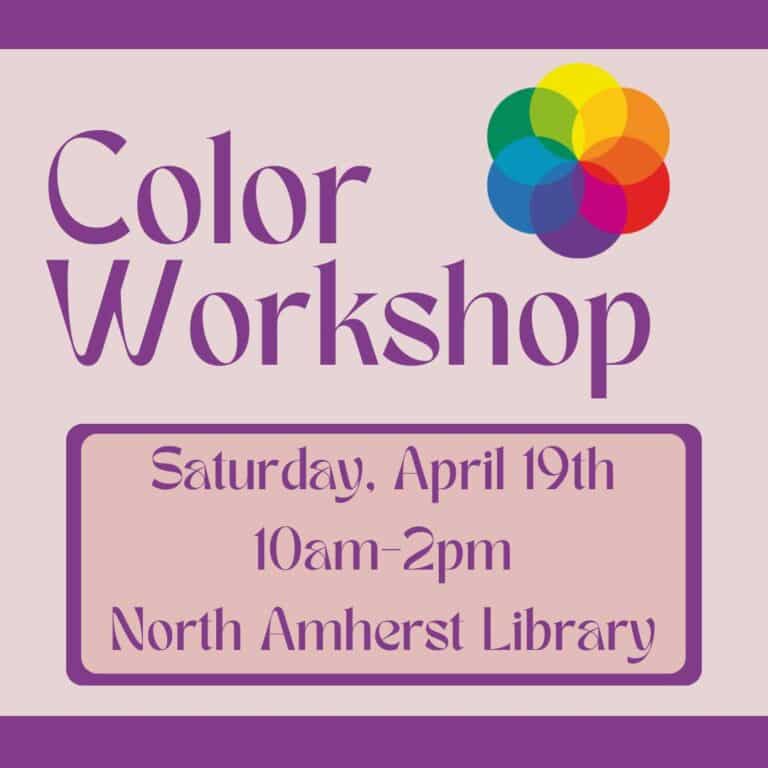 color workshop in Amherst