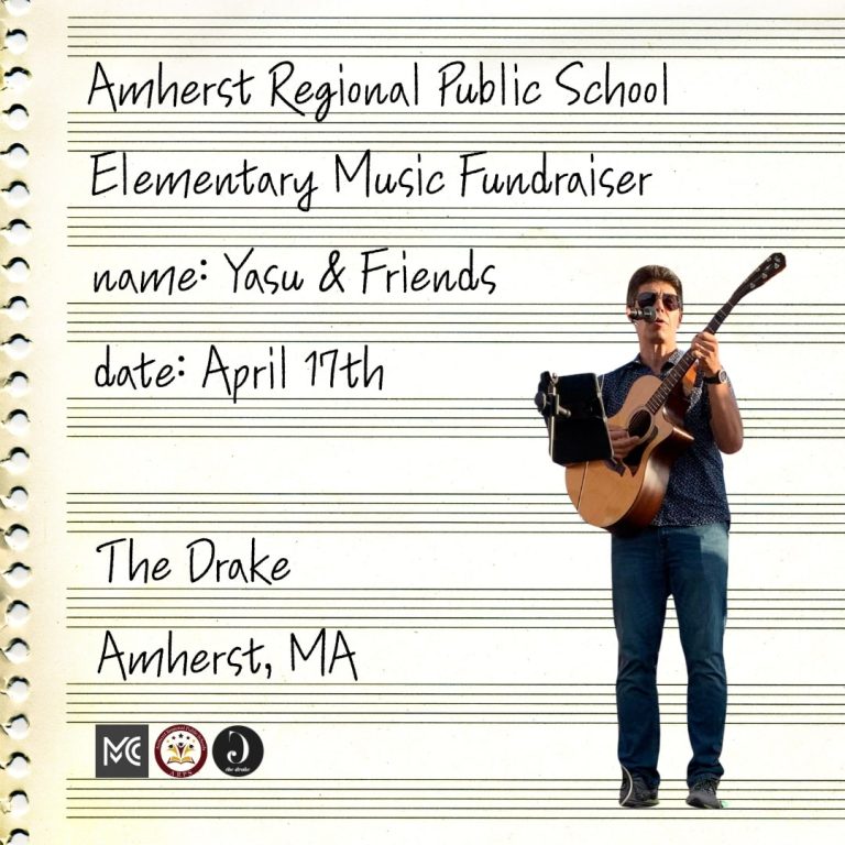music fundraiser in Amherst