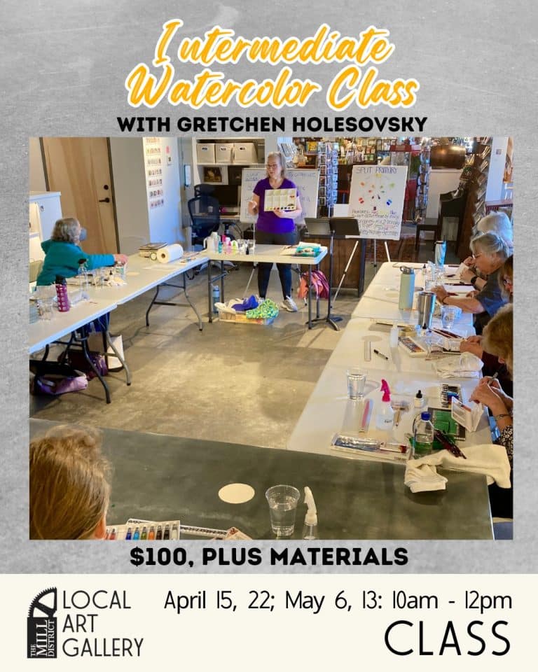 watercolor classes in Amherst