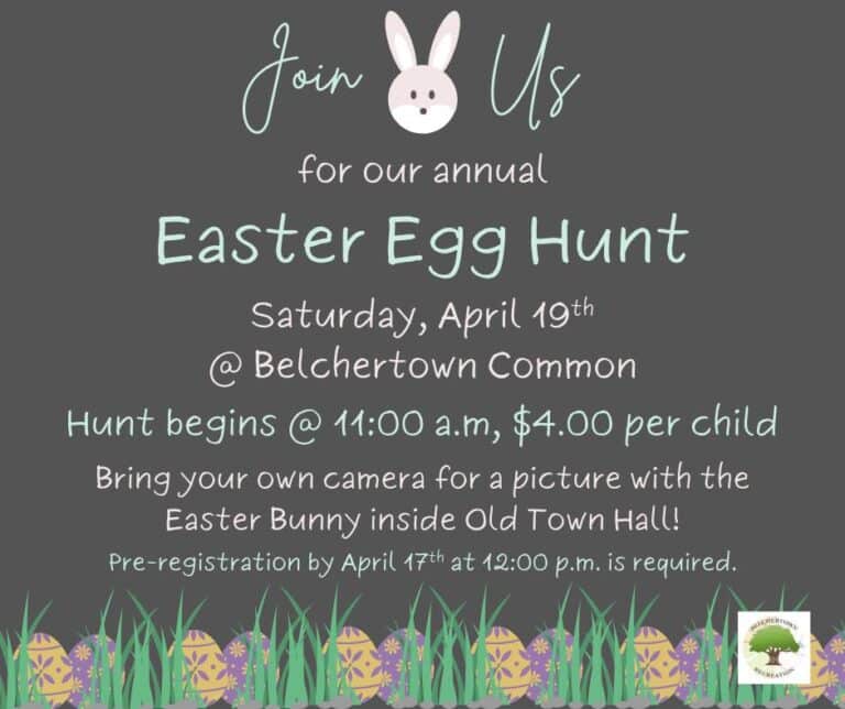 Easter egg hunt 2025 Belchertown