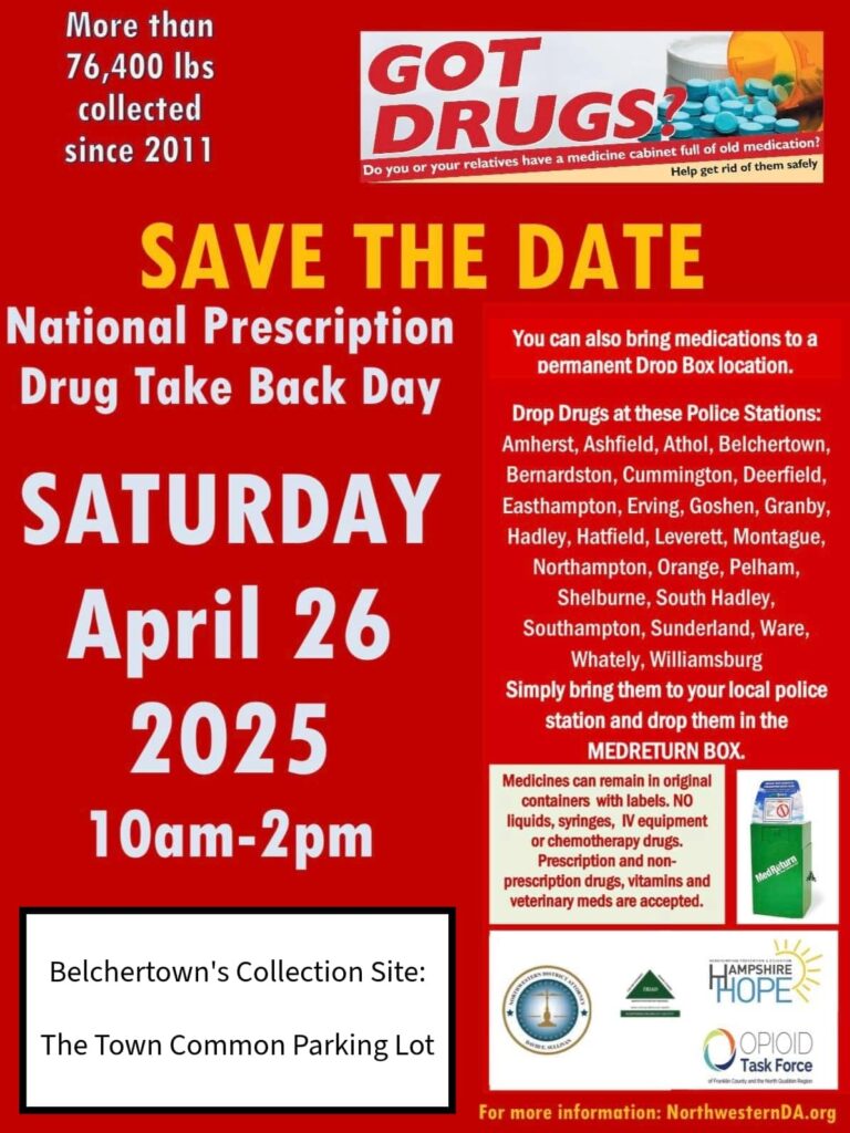 drug take back day Belchertown