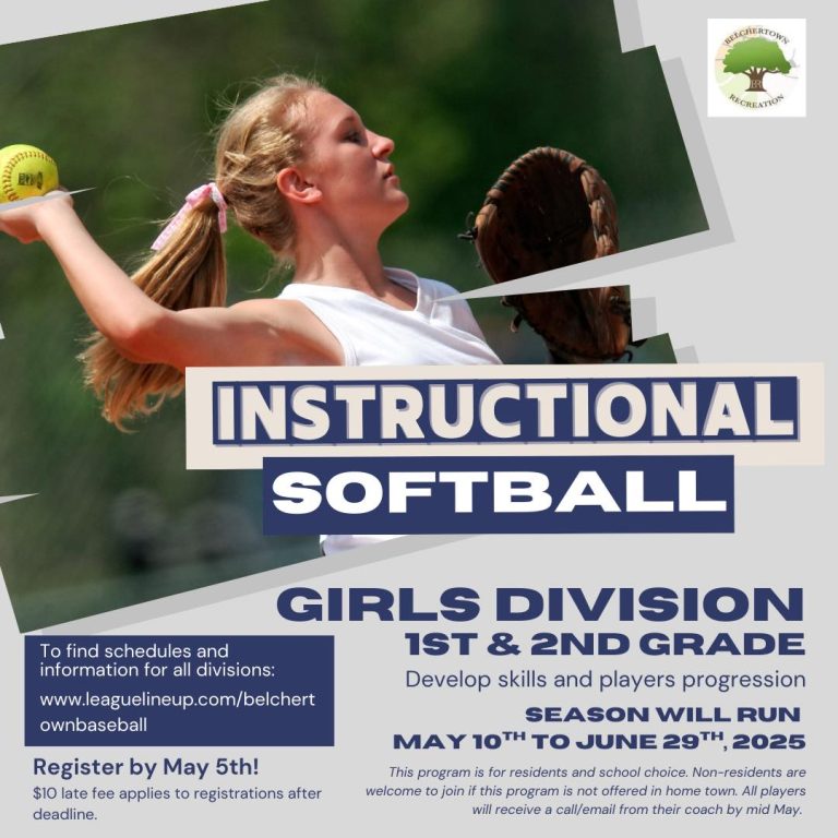 Belchertown instructional softball for girls