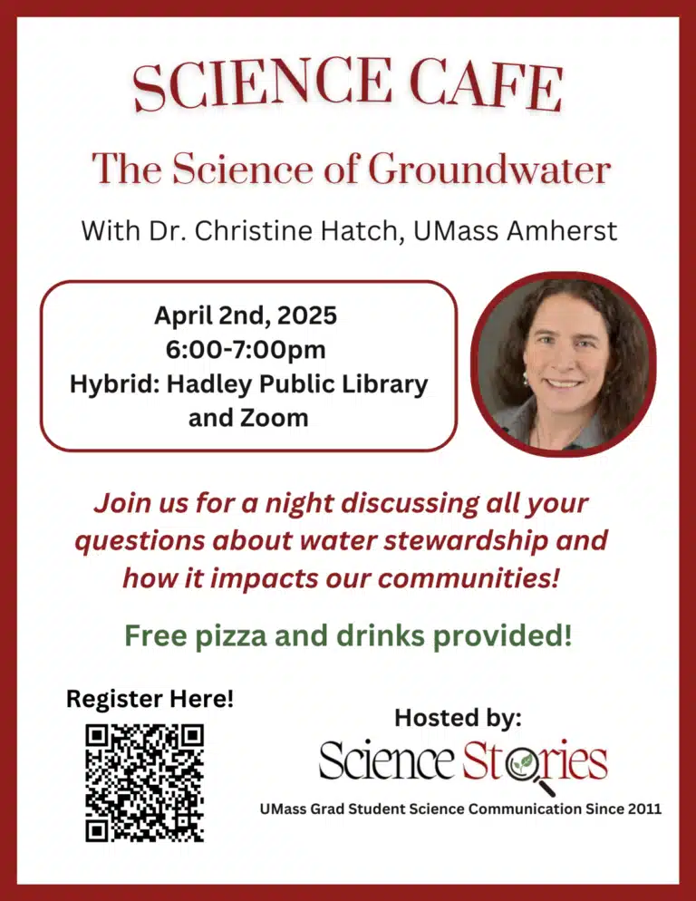 groundwater science talk in Hadley
