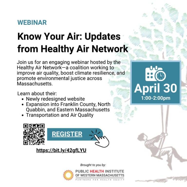 Healthy Air Network webinar MA