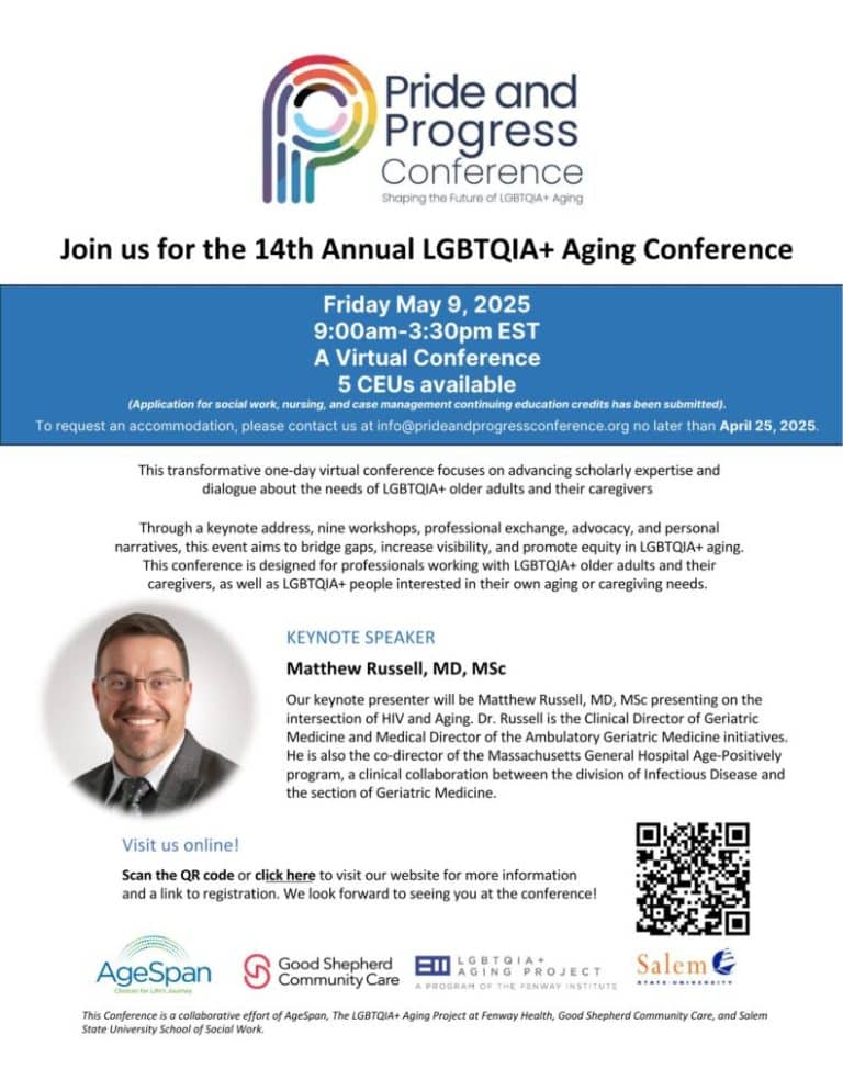 LGBTQIA+ aging conference