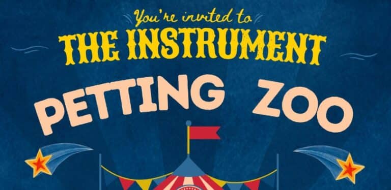 SSO instrument petting zoo