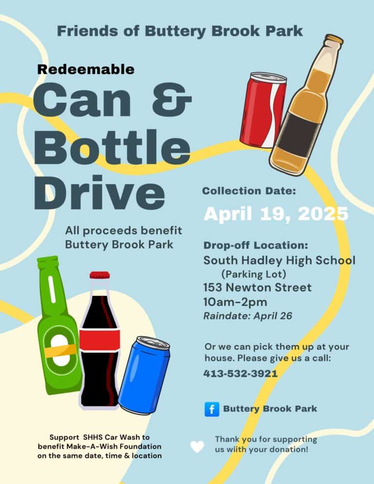 bottle drive in South Hadley