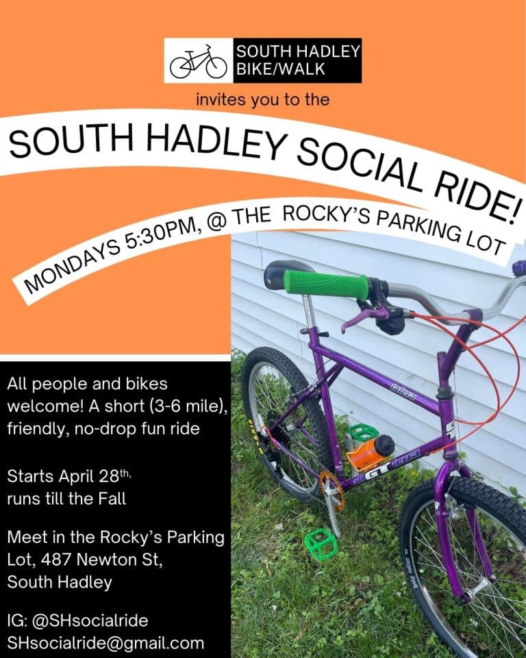 South Hadley bike rides