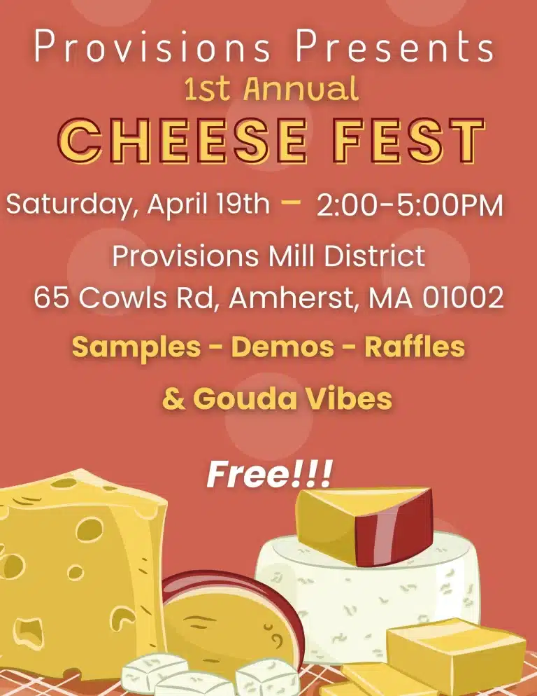 cheese festival in Amherst