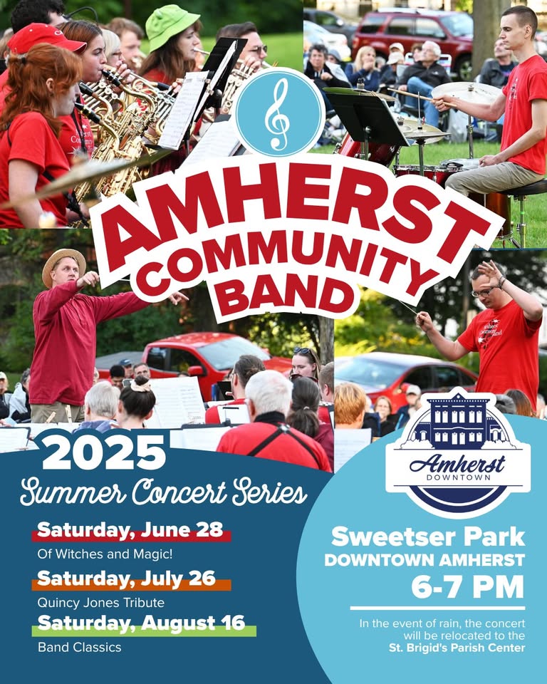 Amherst community band summer concerts