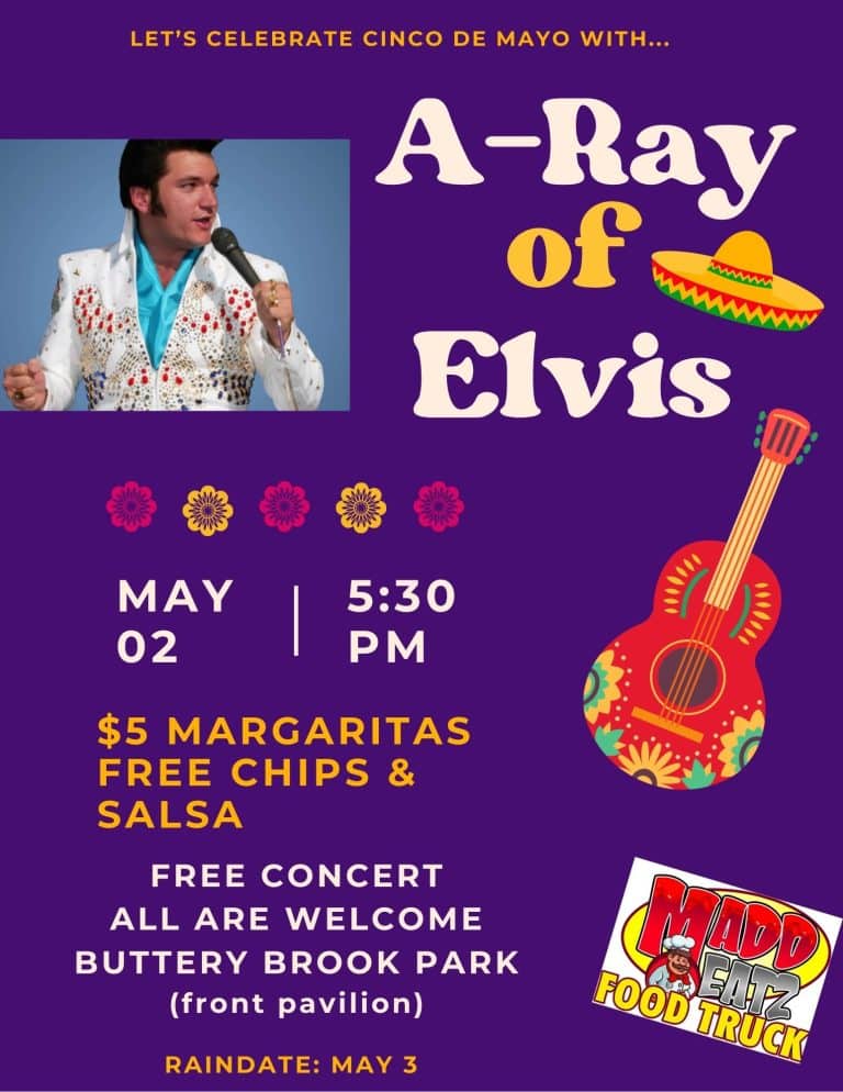 Elvis concert at Buttery Brook Park