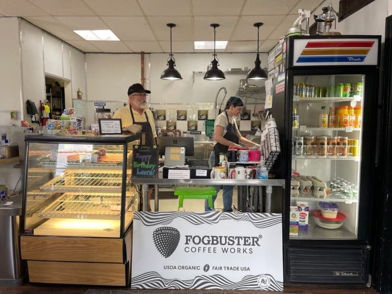 Chris Rollins of West Street Coffee & Tea. May 20, 2025 - FungaiFoto