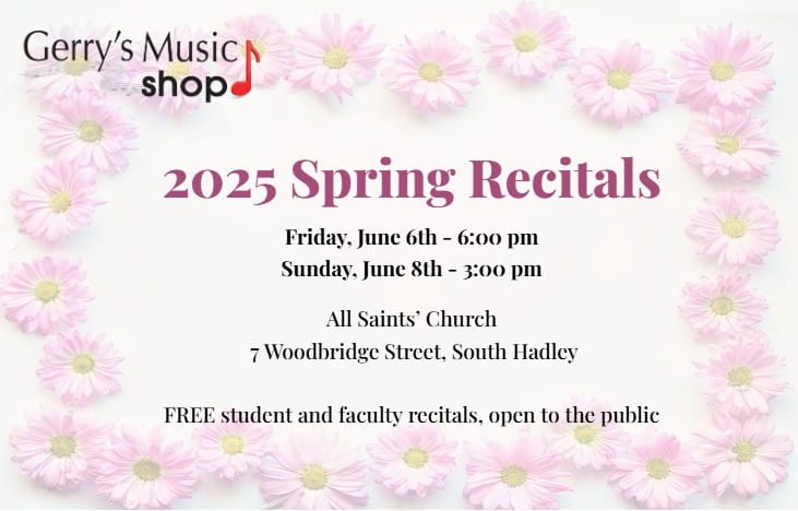Spring Recitals in South Hadley