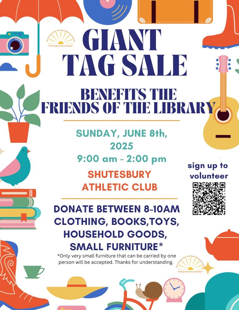 tag sale in Shutesbury