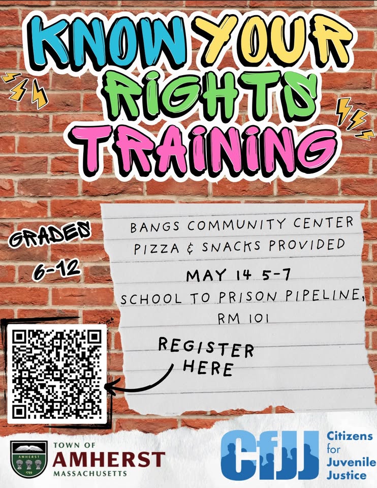Know Your Rights training in Amherst