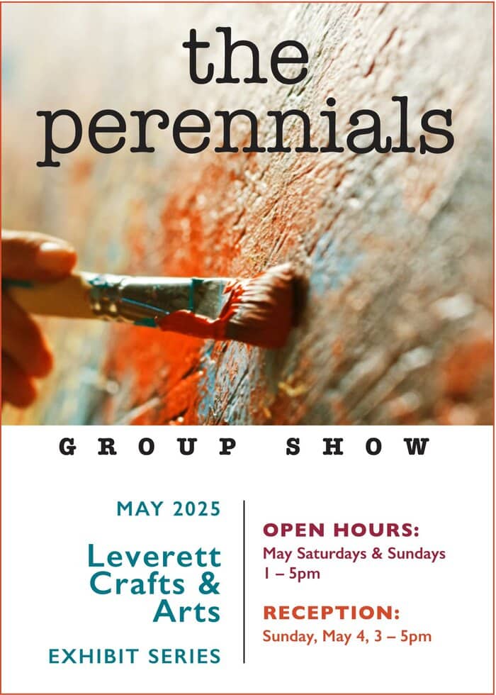 the Perennials art show Leverett