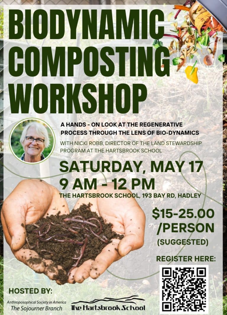 biodynamic compost workshop in Hadley