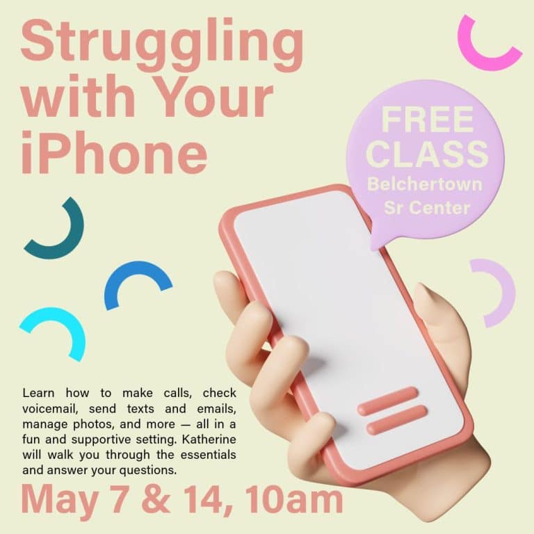 Belchertown iPhone workshop