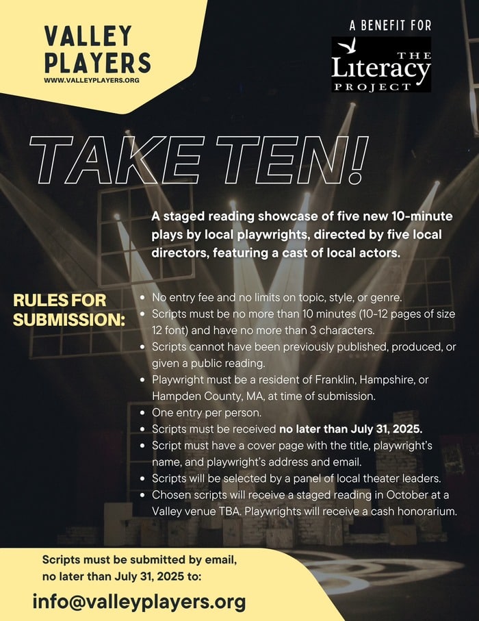 Take Ten staged reading