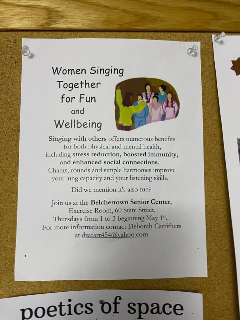 Women Singing in Belchertown