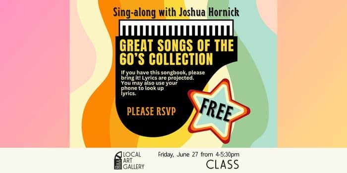 60s sing-along in Amherst