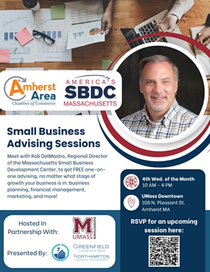 Amherst Area Chamber - Small Business Advising Sessions Americas SBDC