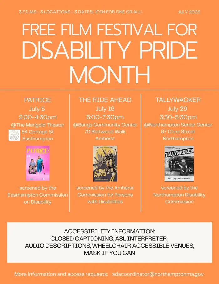 disability pride film in Amherst