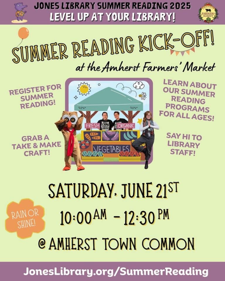 summer reading program in Amherst