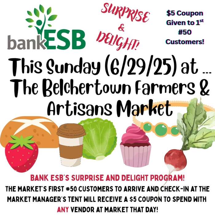 coupons at Belchertown Farmers Market