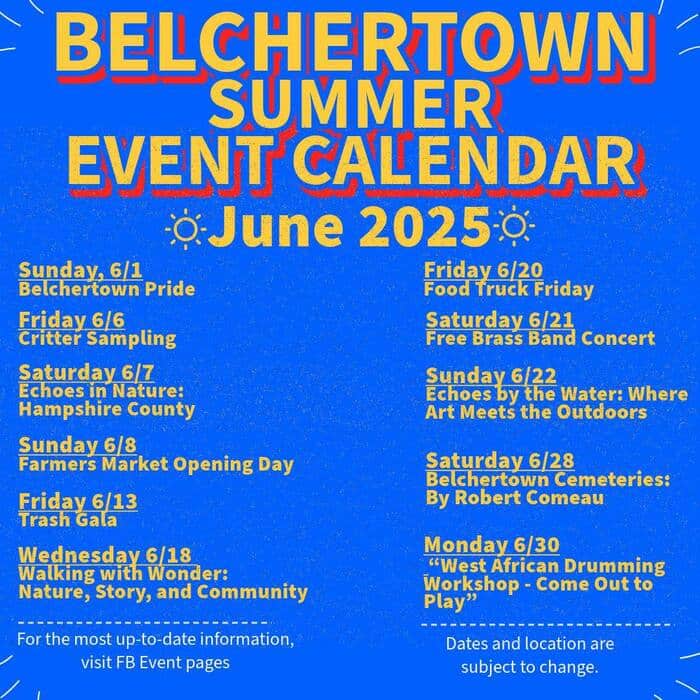 summer events in Belchertown