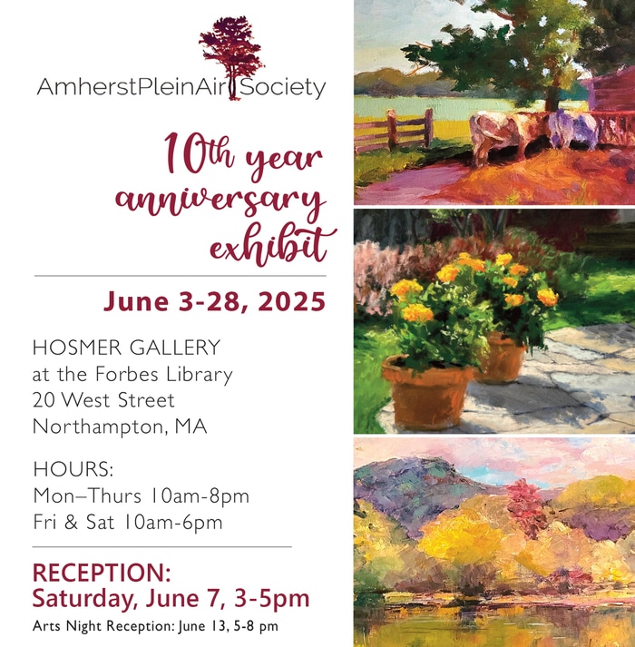 Plein air art exhibition Northampton