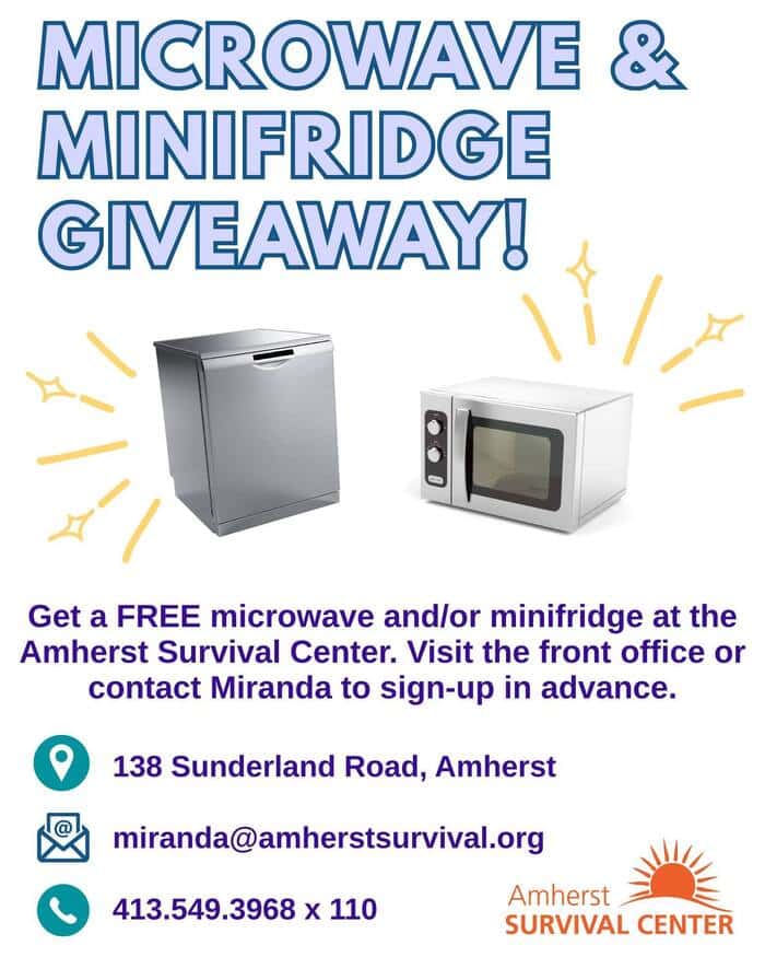 free appliances in Amherst
