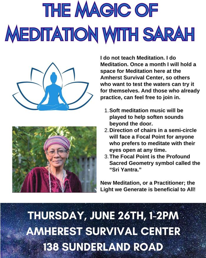 meditation session Amherst