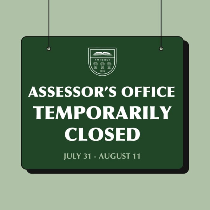 Amherst Assessor’s Office closure