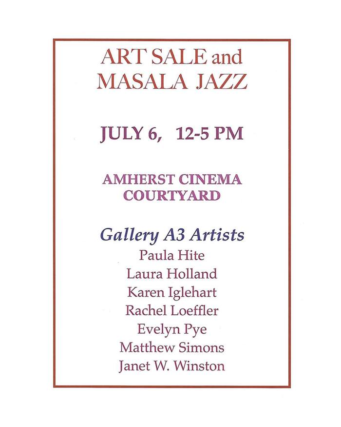 art and jazz event in Amherst