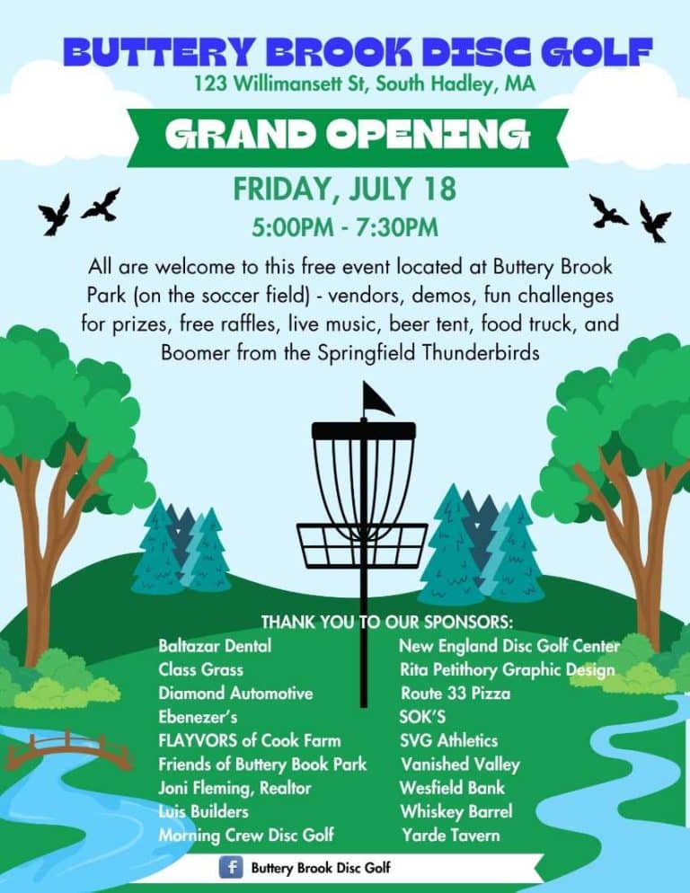 Buttery Brook Disc Golf Grand Opening