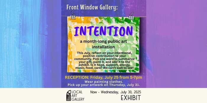 INTENTION art exhibit Amherst