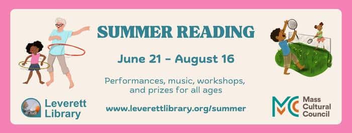 summer reading in Leverett