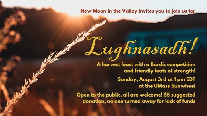 Lughnasadh harvest ritual Amherst