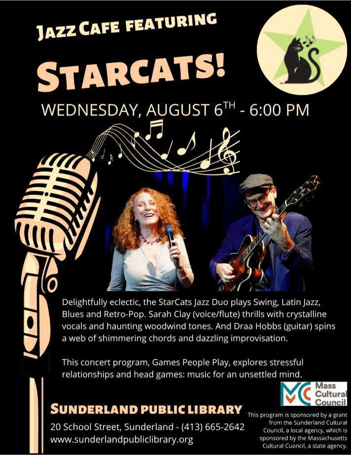 StarCats live jazz Sunderland Public Library
