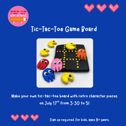 Tic-Tac-Toe craft workshop